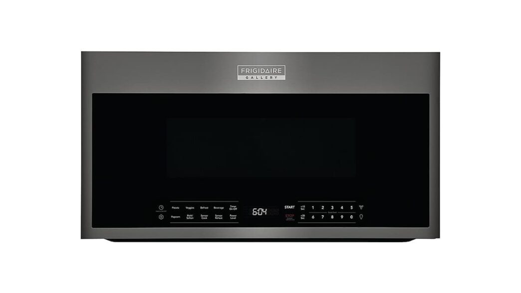 Frigidaire Gallery 1 9 Cu Ft Over The Range Microwave With Sensor Cook