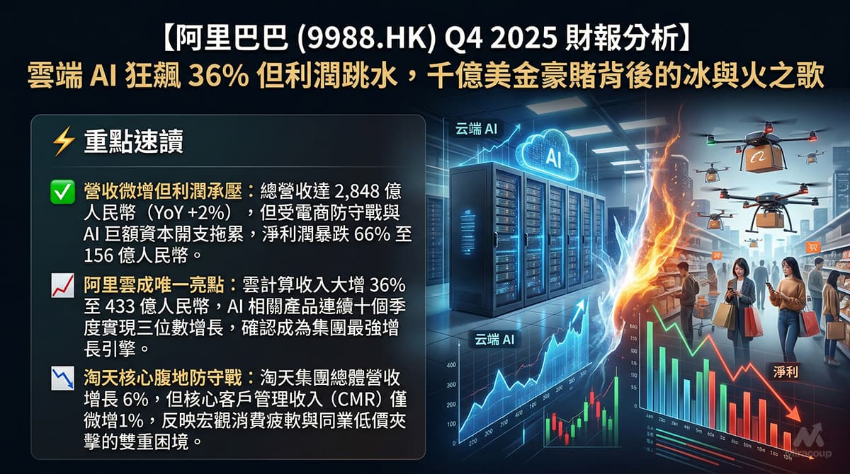 阿里巴巴財報分析