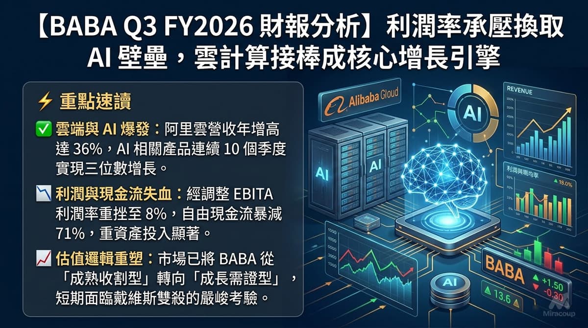 BABA Q3 FY2026 財報分析