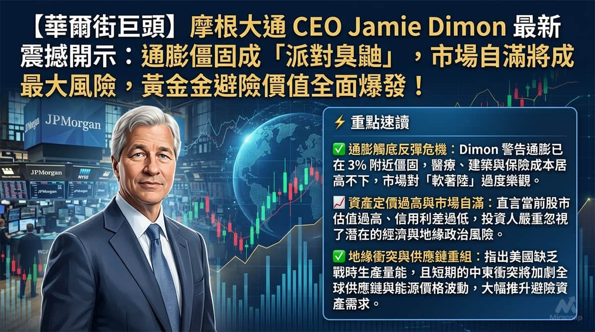 摩根大通 CEO Jamie Dimon