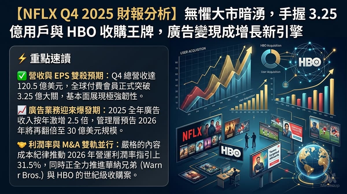NFLX Q4 2025 財報分析