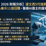 ISRG Q1 2026 財報分析