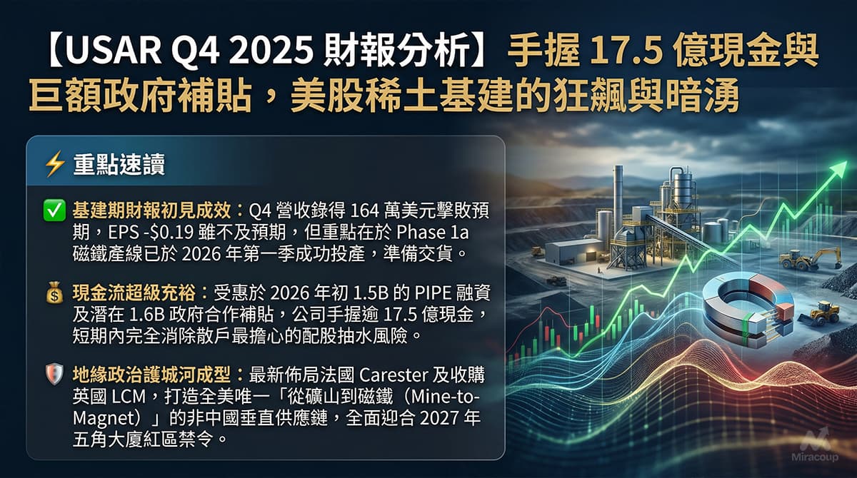 USAR Q4 2025 財報分析