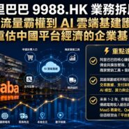 阿里巴巴 9988.HK 業務拆局