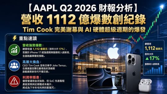 AAPL Q2 2026 財報分析