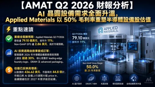 AMAT Q2 2026 財報分析