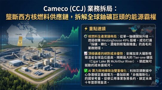 Cameco (CCJ) 業務拆局