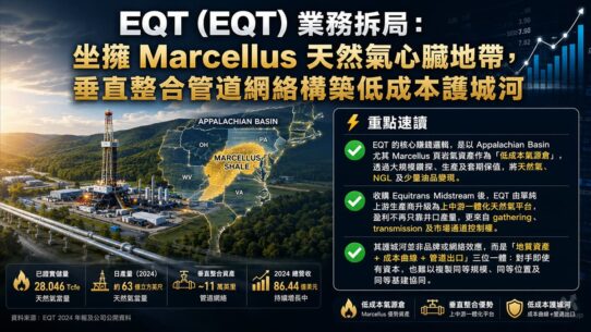 EQT (EQT) 業務拆局