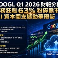 GOOGL Q1 2026 財報分析
