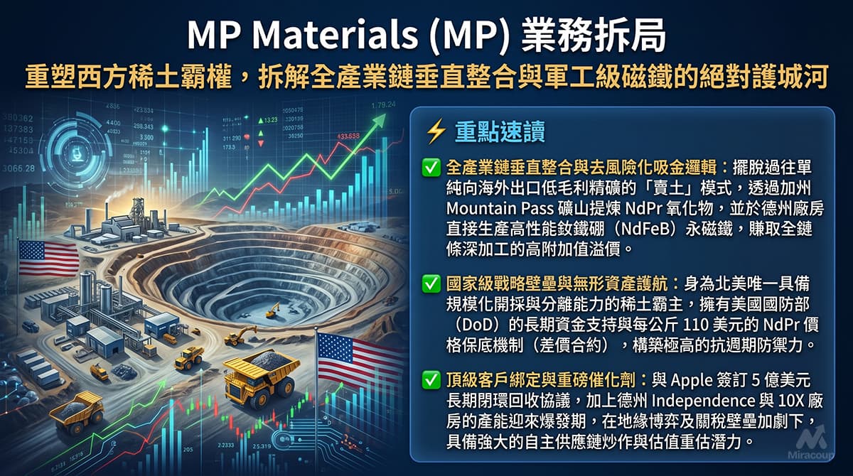 MP Materials (MP) 業務拆局