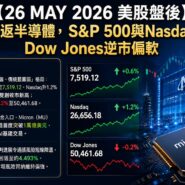 26 MAY 2026 美股盤後