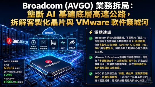 Broadcom AVGO 業務拆局