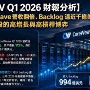 CRWV Q1 2026 財報分析
