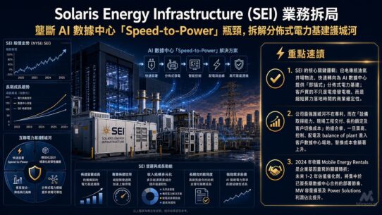 Solaris Energy Infrastructure (SEI) 業務拆局
