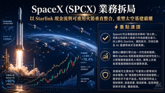 SpaceX (SPCX) 業務拆局