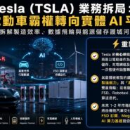Tesla TSLA 業務拆局