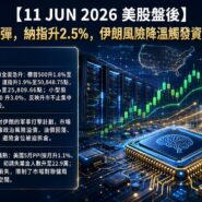 11 JUN 2026 美股盤後