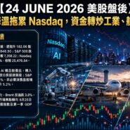24 JUNE 2026 美股盤後