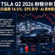 TSLA Q2 2026 財報分析