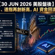 30 JUN 2026 美股盤後