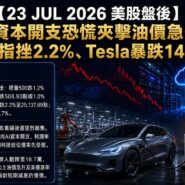 23 JUL 2026 美股盤後