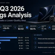 Apple AAPL Q3 2026 earnings analysis covering revenue, margins, guidance and valuation
