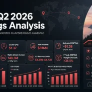 ABNB Q2 2026 earnings analysis covering Airbnb revenue, bookings, guidance, valuation and earnings call highlights