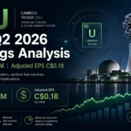 CCJ Q2 2026 earnings analysis covering Cameco uranium pricing, guidance and Westinghouse
