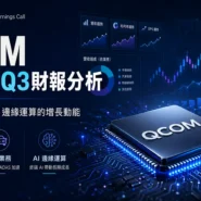 QCOM Q3 2026 財報分析封面，涵蓋營收、EPS、利潤率、管理層指引及主要投資風險