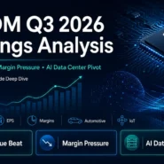 QCOM Q3 2026 earnings analysis covering revenue, EPS, margins, guidance and Qualcomm's data center strategy