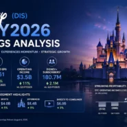 Disney Q3 2026 earnings analysis covering streaming, parks, ESPN, guidance and valuation