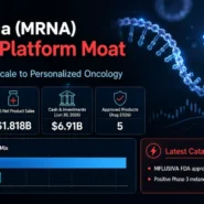Moderna business model analysis covering mRNA platform, vaccines, manufacturing, and personalized oncology
