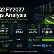 NVDA Q2 2027 earnings analysis covering revenue, EPS, Rubin growth, margins and valuation