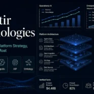 Palantir business model analysis showing Gotham, Foundry, Apollo, AIP, and the Ontology-led competitive moat