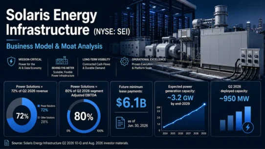 Solaris Energy Infrastructure business model and behind-the-meter power platform analysis