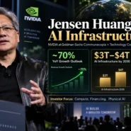 Nvidia CEO Jensen Huang discussing AI infrastructure growth and Nvidia’s outlook in 2026