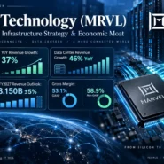 Marvell business model analysis covering custom AI silicon, optical connectivity, switching and data center infrastructure