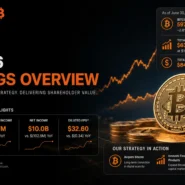 Strategy MSTR business model combining a Bitcoin treasury, digital credit capital markets and enterprise AI analytics