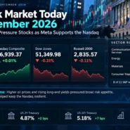 US stock market September 24, 2026 close: higher oil and Treasury yields, Meta-led communications gains, and weak S&P 500 breadth