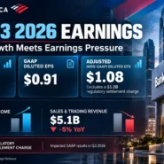 Bank of America BAC Q3 2026 earnings, net interest income, regulatory charge and valuation analysis