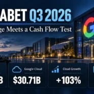Alphabet Q3 2026 earnings: revenue $127.58 billion, Google Cloud revenue $30.71 billion, Cloud growth 103%, and GAAP EPS $2.12.