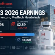 Johnson & Johnson JNJ Q3 2026 earnings analysis covering sales, profitability, MedTech, guidance and 2027 risks